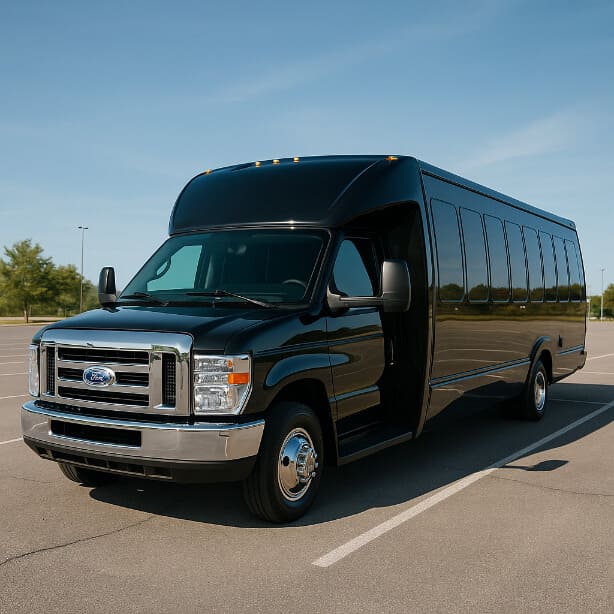 Charter Bus Rental Lowell 18 Passenger Minibus
