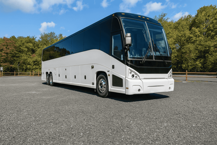 picture of Charter Bus Rental Lowell coach bus